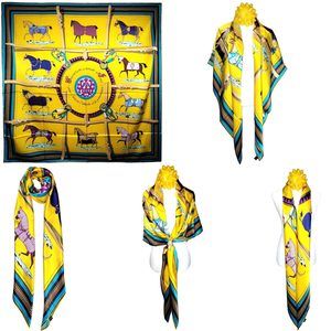 NWT Genuine 100% Mulberry Silk Satin Scarf 53"x53" Large Square Shawl 51091